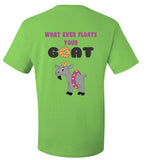 4H - GOATS - FLOAT YOUR GOAT  TSHIRT - ADULT AND YOUTH