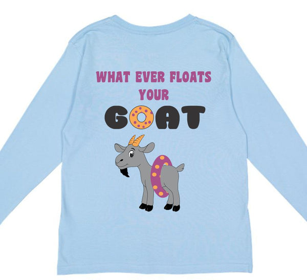 4H - GOATS - LONG SLEEVE TSHIRT - FLOAT YOUR GOAT - YOUTH